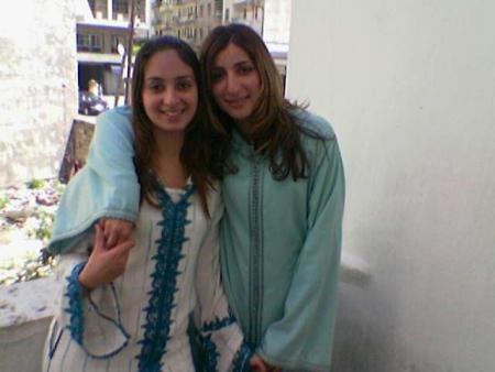 najlae et sa copine